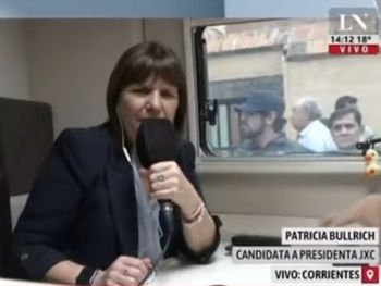 Patricia Bullrich protagonizó otra incómoda entrevista televisiva que es viral