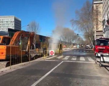 Alerta en Palermo por un fuerte escape de gas