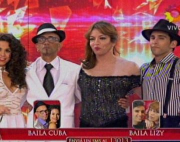 Lizy Tagliani eliminó del Bailando a El Cuba