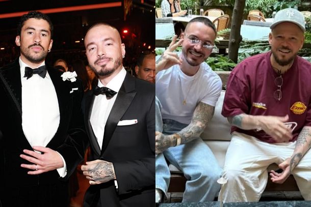 J Balvin habló en los Premios Grammy sobre su reconciliación con Residente y Bad Bunny