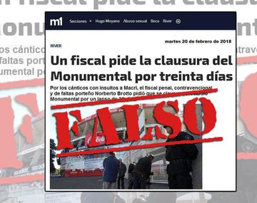 Se manipuló una nota de minutouno.com para provocar un escándalo en las redes sociales
