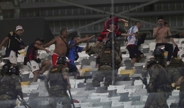 San Lorenzo repudió el brutal ataque de la Policía de Brasil a sus hinchas: Injustificada y salvaje