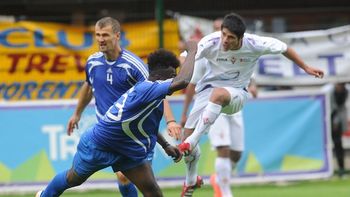 Roncaglia debutó en Fiorentina con un gol Roncaglia debutó en Fiorentina con un gol