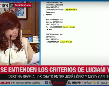 Rating: arrasó C5N con las declaraciones de Cristina