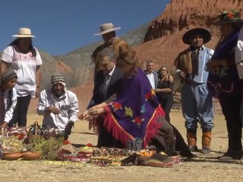 Macri le agradeció a la Pachamama por cuidarnos y acompañarnos a los argentinos