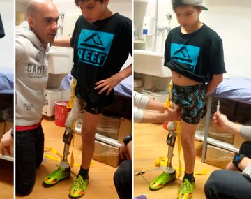 El nene de Racing que conmovió a todos