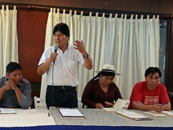 Evo Morales - Crédito:&nbsp;@evoespueblo