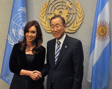 Cristina acusó a Macri ante la ONU por capitular frente a los fondos buitres