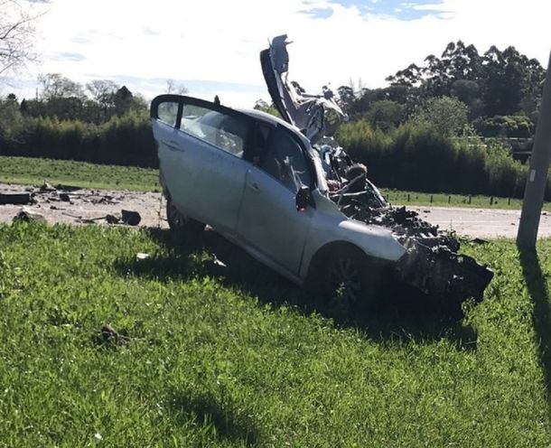 VIDEO: Así fue el choque en Uruguay en el que murió una familia argentina