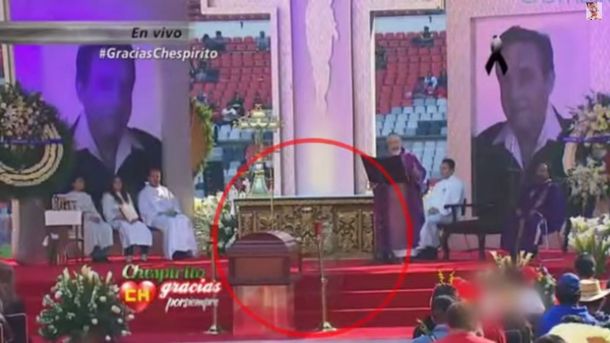 Mirá el video del supuesto fantasma de Chespirito