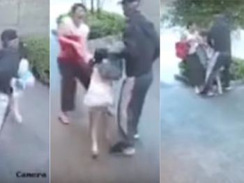 Quisieron robarle a la hija y se defendió