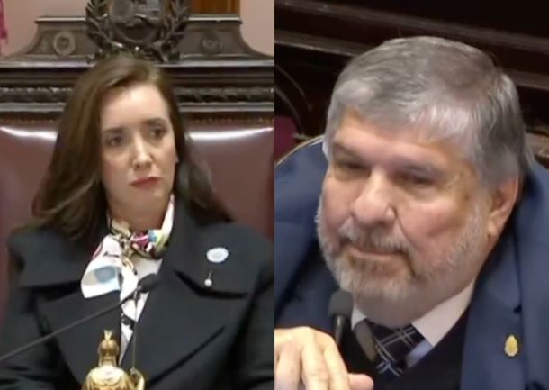 Máxima tensión en el Senado: José Mayans tuvo que explicarle el reglamento a Victoria Villarruel