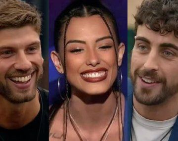 Tato Algorta, Luz Tito y Ulises Apóstolo, los finalistas de Gran Hermano 2025.
