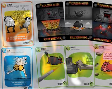 Un juego de cartas con gatos que explotan es récord en la web