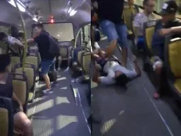 Un pasajero noqueó a un hombre que se masturbó delante de una nena en un colectivo