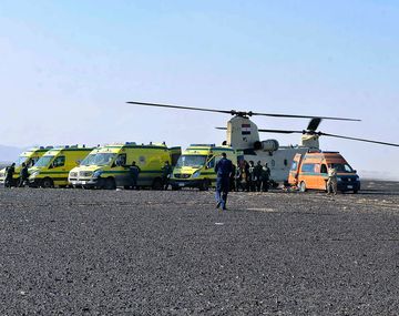 Las imágenes de la tragedia del avión ruso en Egipto