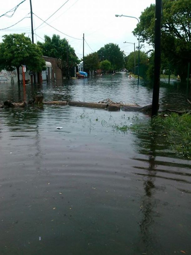 Mirá las imágenes y los videos del fuerte temporal que azotó a la provincia de Buenos Aires