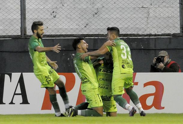 La celebración de los de Varela tras la apertura del marcador