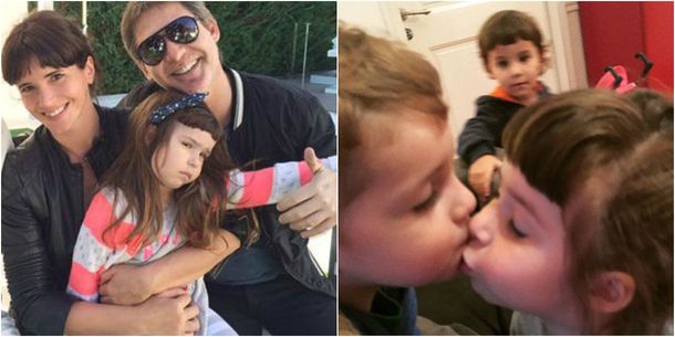 Las fotos del primer beso de Margarita, la hija de Adrián Suar y Griselda Siciliani
