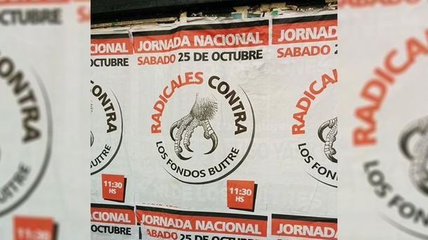 Radicales organizan una jornada de concientización contra los fondos buitre