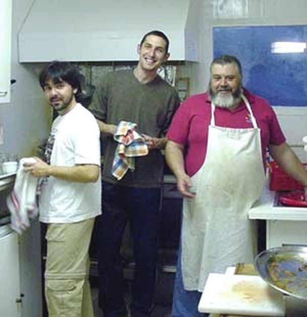 Hombres tareas domésticas