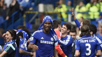 a tres fechas del final, chelsea gano y se corono campeon de la premier