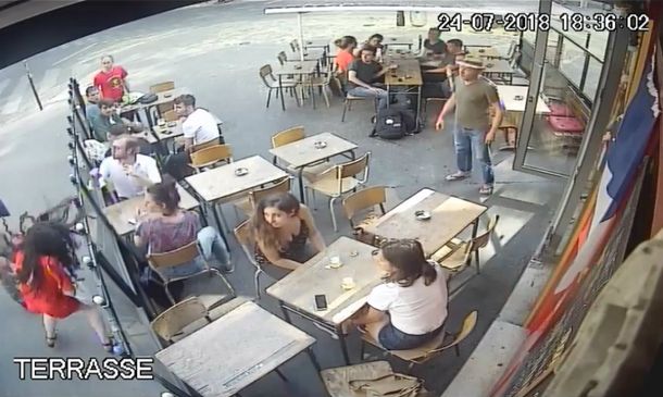 Marie Laguerre se le plantó a un acosar