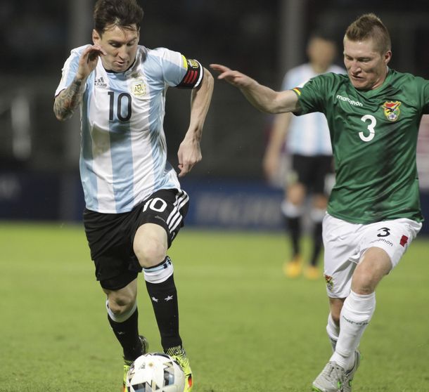 Lionel Messi ante Bolivia que finalmente no será rival