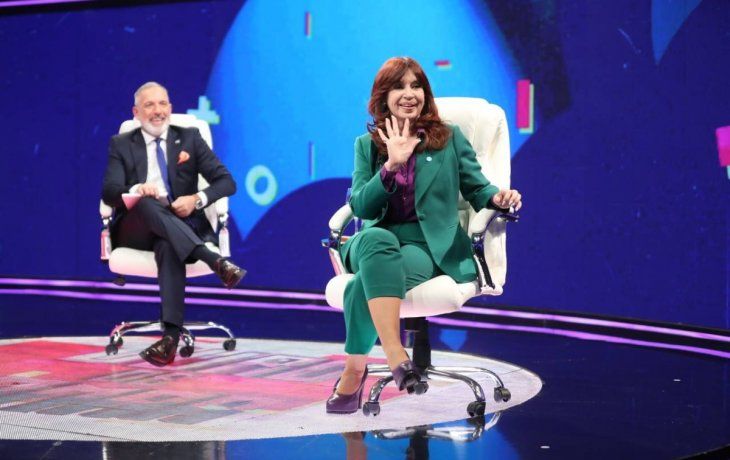 Arrasó: qué decía Cristina Kirchner en el pico de rating en C5N ganándole a Telefe