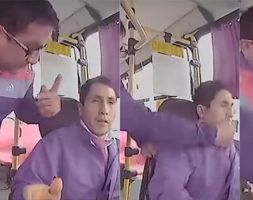 Le pegó al colectivero porque no le abrió antes de la parada