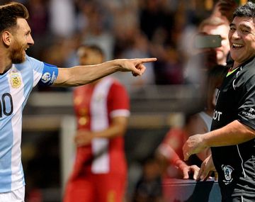 Messi le contestó a Maradona: Sus consejos son bienvenidos