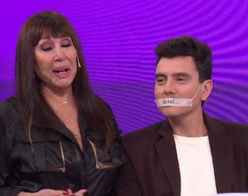 Provocación a Wanda Nara en pleno vivo: el gesto de Gustavo Méndez en lo de Moria