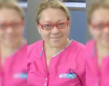 Grislelda esperaba el colectivo para ir a trabajar