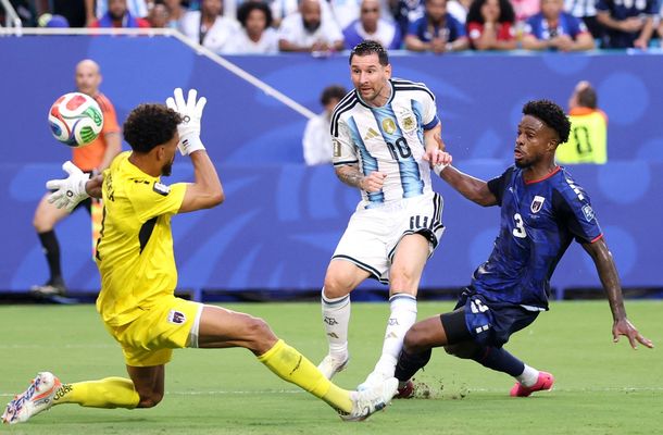 La genialidad de Lionel Messi para el 1-0 de la Selección Argentina ante Cabo Verde