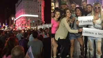 freemo: cientos de personas pidieron por la liberacion de moria casan freemo: cientos de personas pidieron por la liberacion de moria casan