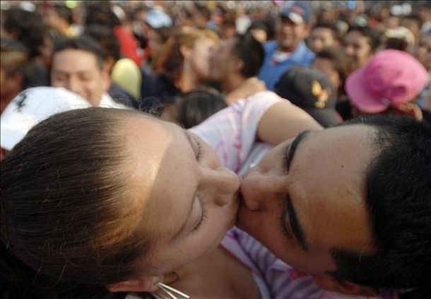 Besos en Mexico