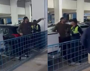 Violento episodio entre el Loco Díaz y un hincha de Atlético Tucumán tras la goleada