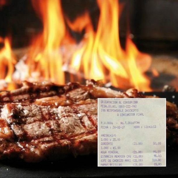 Habló el duelo del restaurante que le cobro $200 a una clienta por un cuchillo