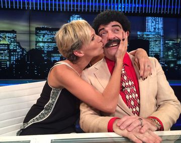 Denise junto a Campi en Noticapi