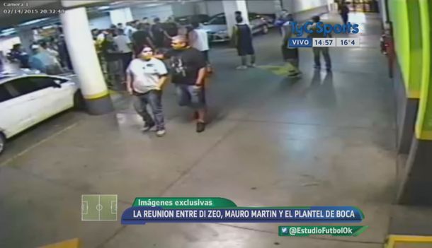 VIDEO: Así fue la reunión de la barra de Boca con el plantel antes del #Superpapelón