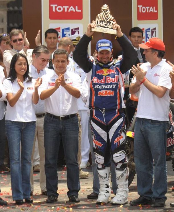 Despres premiación Dakar 2012