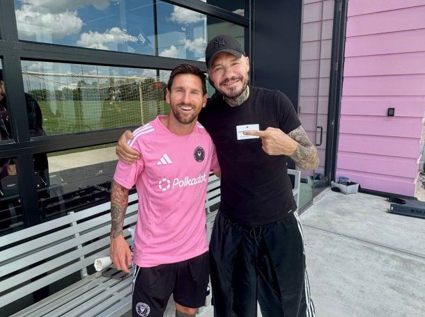 Lionel Messi y Marcelo Tinelli compartieron un momento íntimo en Miami: el detrás de escena