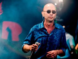 Así se ve desde el aire el montaje para el show del Indio Solari Así se ve desde el aire el montaje para el show del Indio Solari