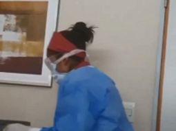 El primer hombre con coronavirus en Argentina grabó un video en la clínica: ¿Sushi hay?