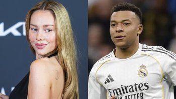 Ester Expósito y Kylian Mbappé Ester Expósito y Kylian Mbappé
