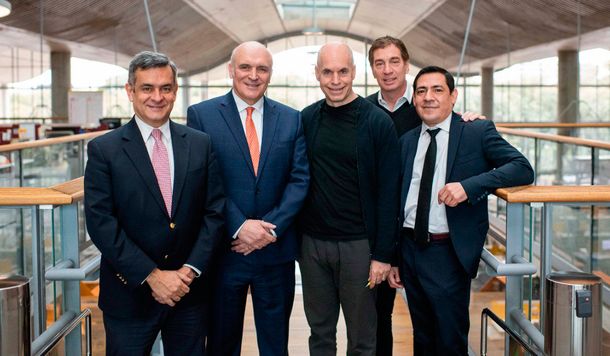 José Luis Espert anunció su apoyo a Rodríguez Larreta en la Ciudad