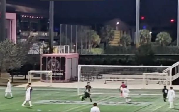 El gol de Mateo Massi en las infantiles del Inter Miami