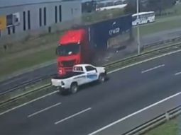 El trágico accidente en Panamericana: video del violento impacto frontal