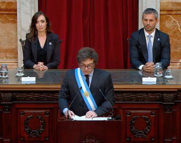 A qué hora habla hoy Javier Milei en la apertura de sesiones en el Congreso