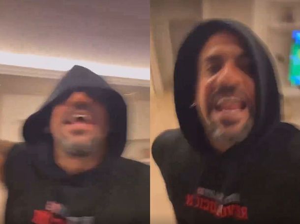 El efusivo festejo de Juan Sebastián Verón tras el título de Estudiantes de La Plata